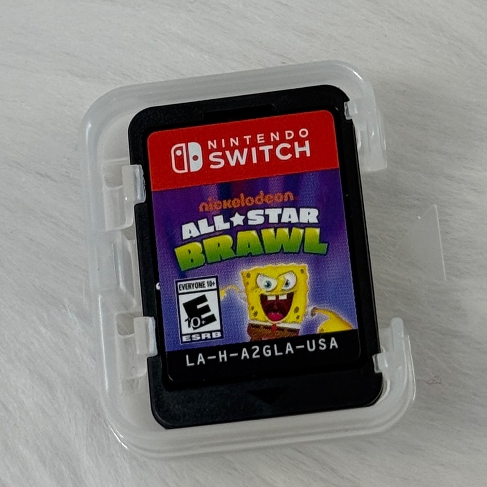Nintendo Switch Nickelodeon All-Star Brawl Game Card